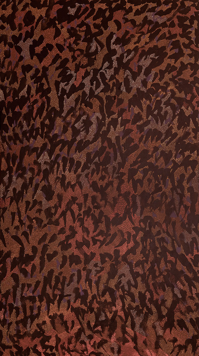 Shadow Dance, 2017, 203 x 114.5cm, acrylic on canvas